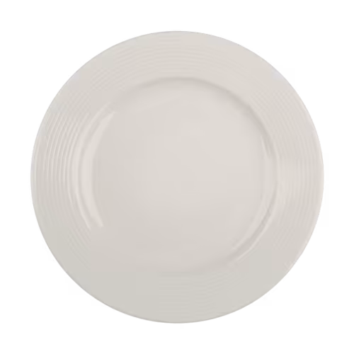 بشقاب تخت 26 سفید چینی تقدیس مدل رلیف