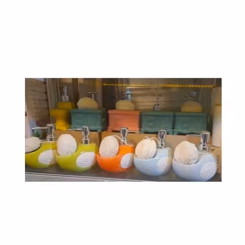 جامایع و اسکاچ سرامیکی به همراه یک عدد اسکاچ