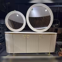 آینه کنسول مدل A106 ، جنس تمام ام دی اف ،روکش وکیوم کره ای برند پاراکس درجه یک ، ارسال پس کرایه