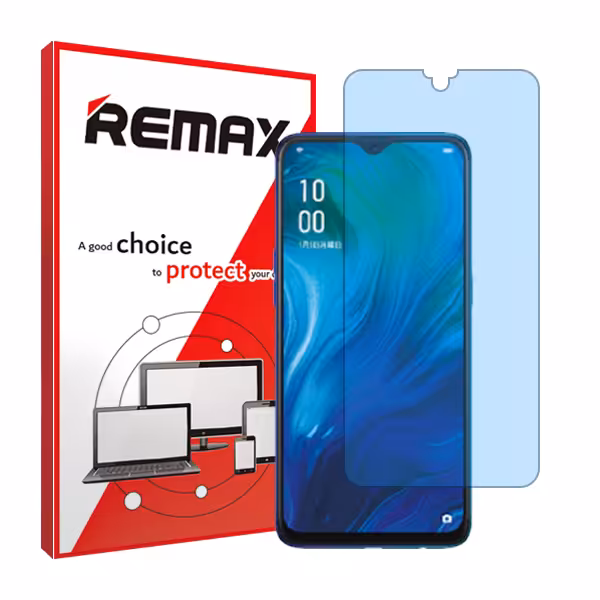 گلس اوپو Reno A مدل هیدروژلی آنتی بلو برند ریمکس کد S