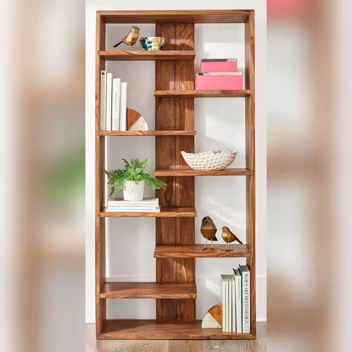 قفسه کتاب و دکوری ام دی اف کد B05 (مستقیم از تولیدکننده) -ارسال با باربری رایگان