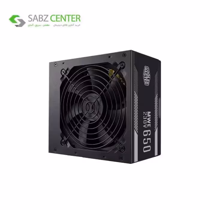 منبع تغذیه کامپیوتر کولر مستر MWE 650 White