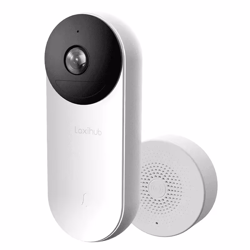 زنگ در هوشمند آرنتی Arenti Laxihub BellCam 1080p Battery Video Doorbell همراه با کارت حافظه