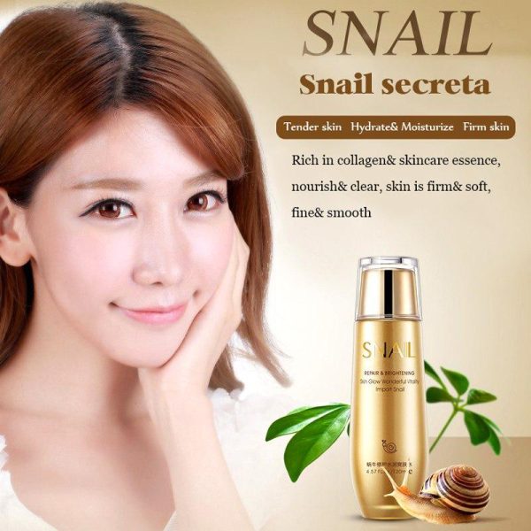 سرم آبرسان و ضد لک حلزون بیواکوا – SNAIL REPAIR & BRIGHTENING SKIN LIQUID ESSENCE