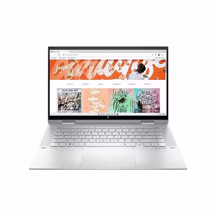لپ تاپ اچ پی لمسی 15 اینچی ENVY X360 15 ES2003CA پردازنده Core i7 1260P رم 16GB حافظه 1TB SSD گرافیک Intel iris
