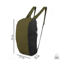 کوله پشتی کوهنوردی 10 لیتری حمله به قله طرح اسنوهاک TFR ( سبز )