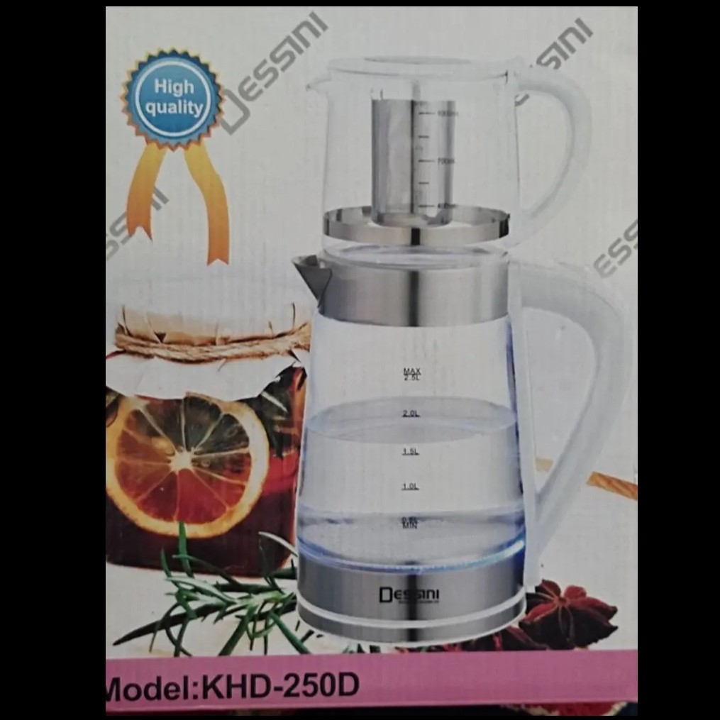 چای ساز رو همی دسینی  سفید مدل 250 