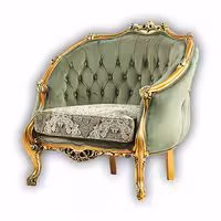 مبل تک نفره زمرد