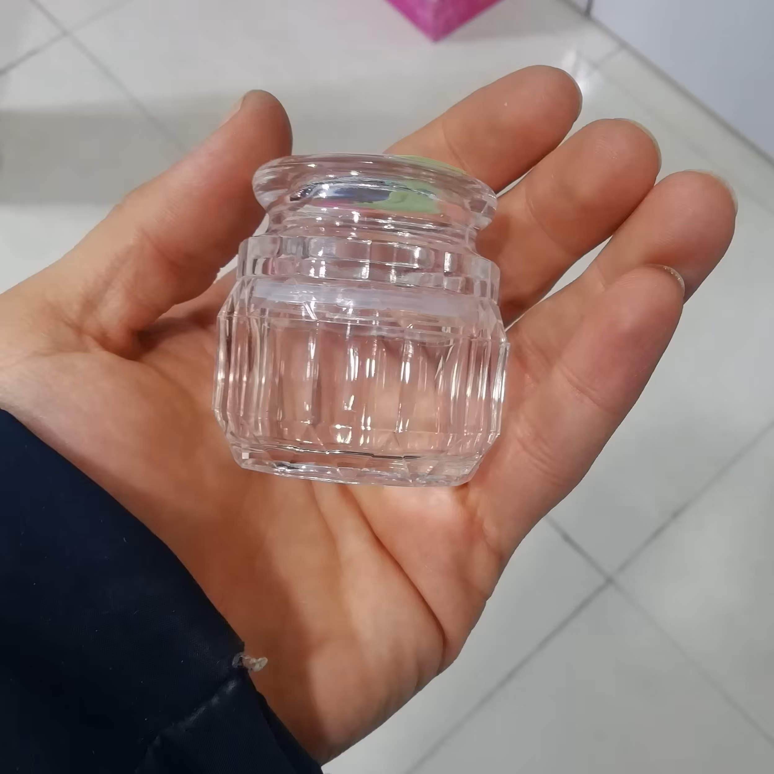 جای زعفران کوچک اکرولیک ساده شرکت گلساب 