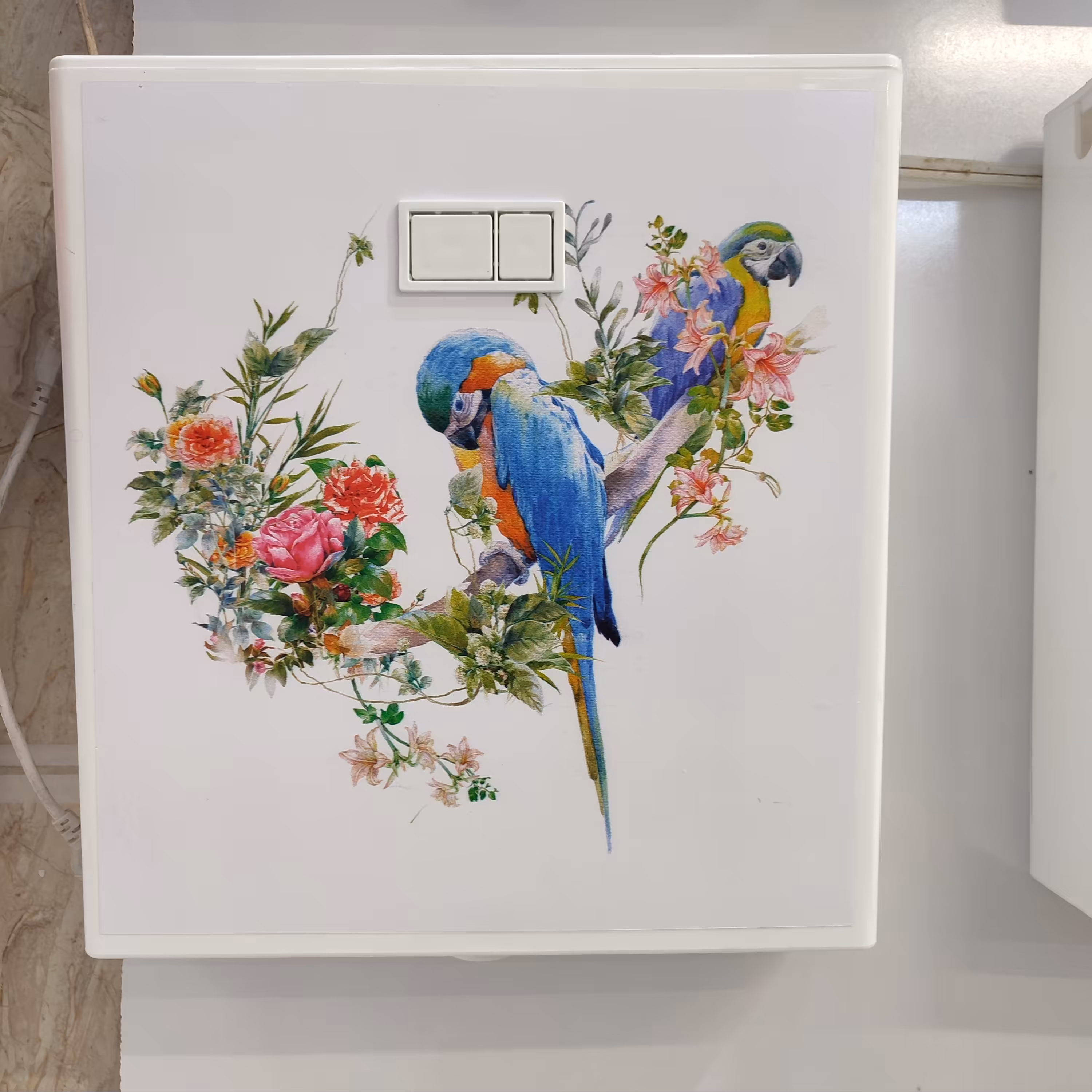 فلاش تانک دو کاره دو زمانه مدل طوطی (ارسال فوری پس کرایه)