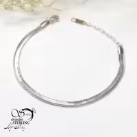 دستبند استیل ماری دولاین کد 6003