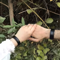 ست هدیه دستبند (زنانه و مردانه)برند رعنا