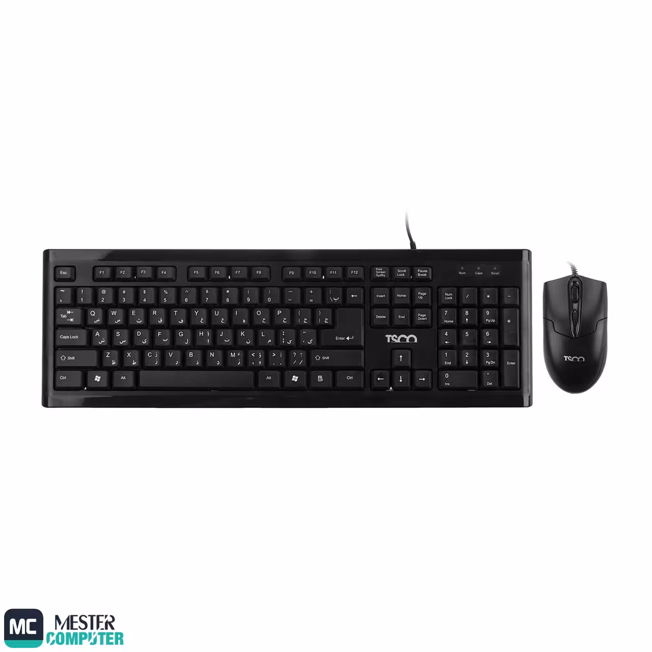 قیمت و خرید کیبورد و ماوس تسکو مدل TKM 8050 | مستر کامپیوتر | آسوده خرید کنید