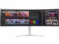 مانیتور 49 اینچ خمیده ال جی مدل LG UltraWide 49WQ95C-W