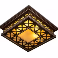 لوستر سقفی دارکار مدل توپاز بزرگ 5 لامپ پس کرایه