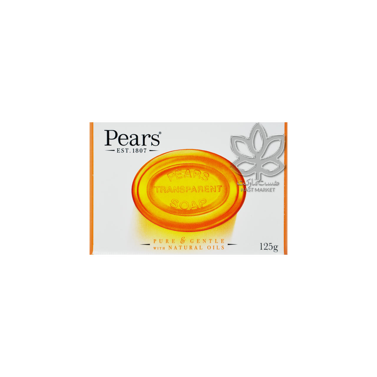صابون گلیسیرینه با روغن های طبیعی ( شفاف کننده پوست ) 125 گرم پیرز - pears