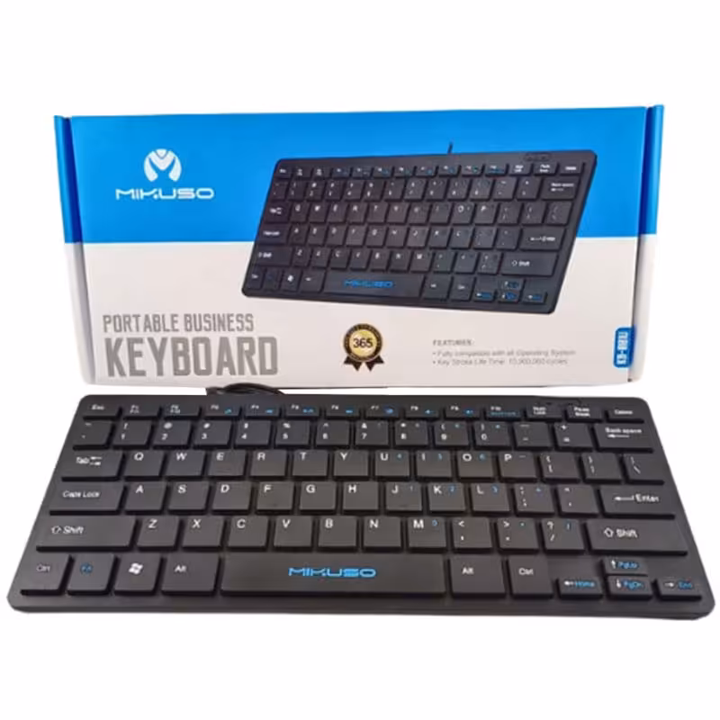 کیبورد سیمی مینی میکوسو Mikuso KB-001U