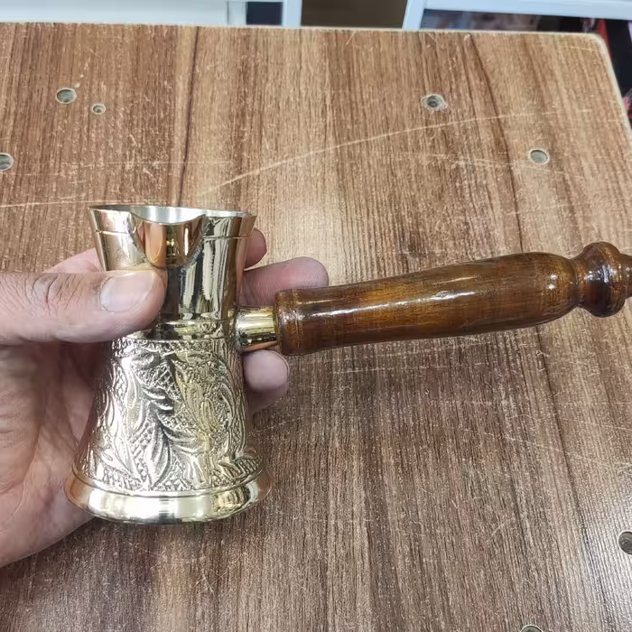 قهوه جوش برنجی سایز 3