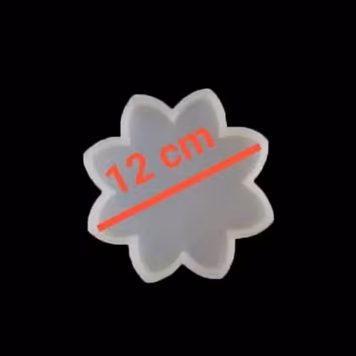 قالب سیلیکونی کد 85 ( نیلوفر 12 سانت)