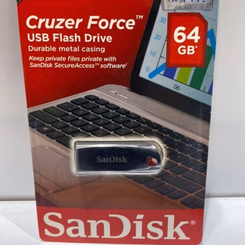 فلش مموری سن دیسک مدل Cruzer Force CZ71 ظرفیت 64 گیگابایت