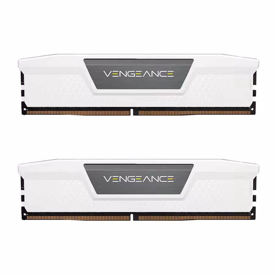 رم کورسیر VENGEANCE White 64GB 32GBx2 5600MHz CL40 DDR5