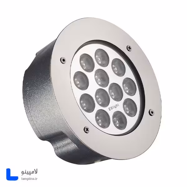 پروژکتور دفنی ضد آب گرد 12 وات ارتقا صنعت نور