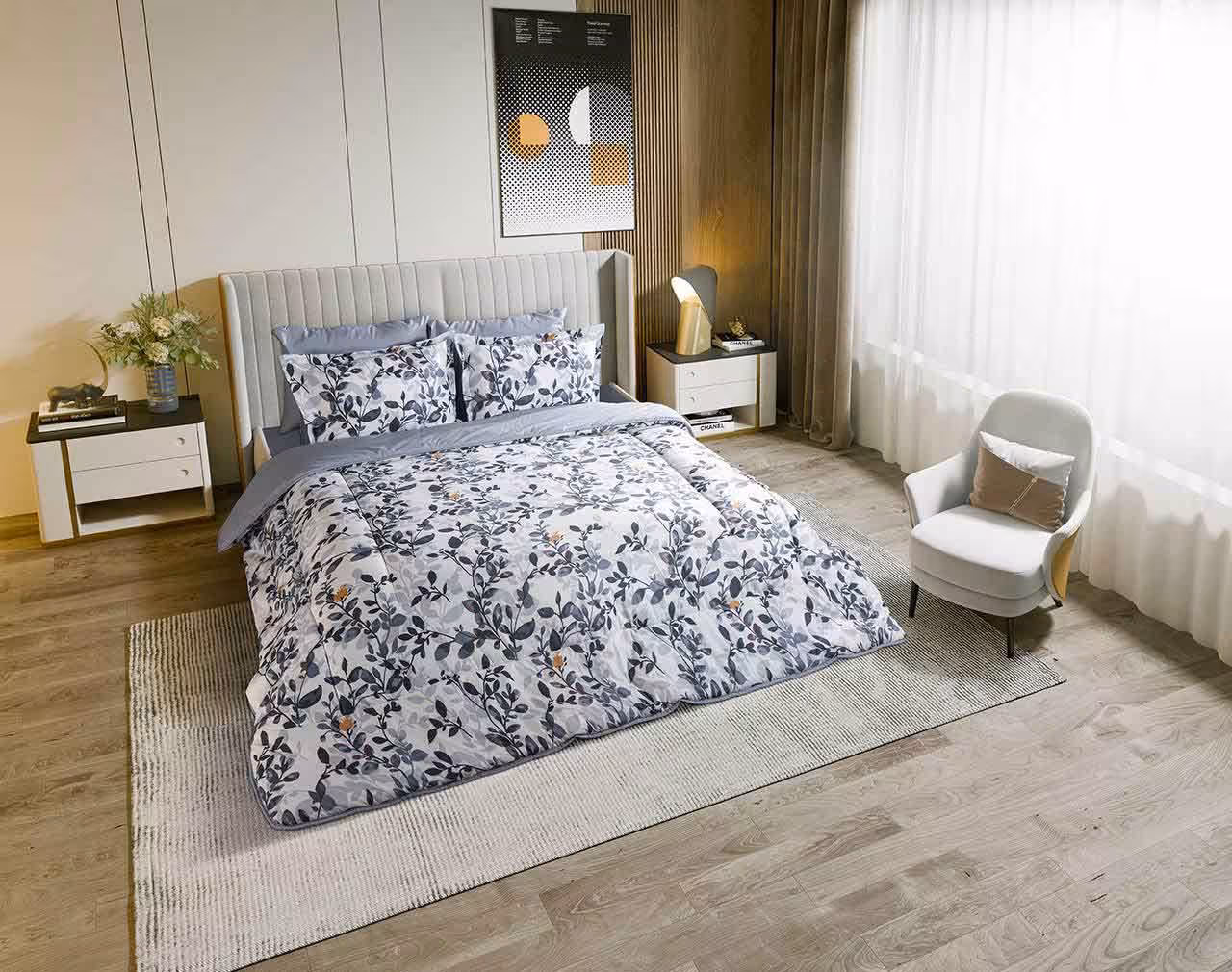 روتختی یک نفره آلوئه ورا لومانا 4تکه طرح Rabo