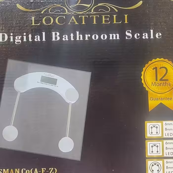 ترازو ..وزنه حمام شیشه ای اصلی