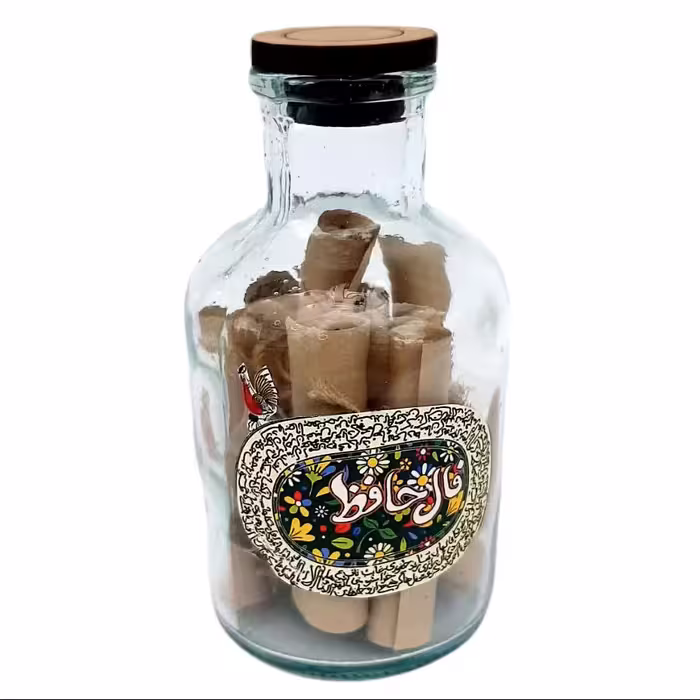 فال حافظ مدل شیشه ای مجموعه 10 عددی