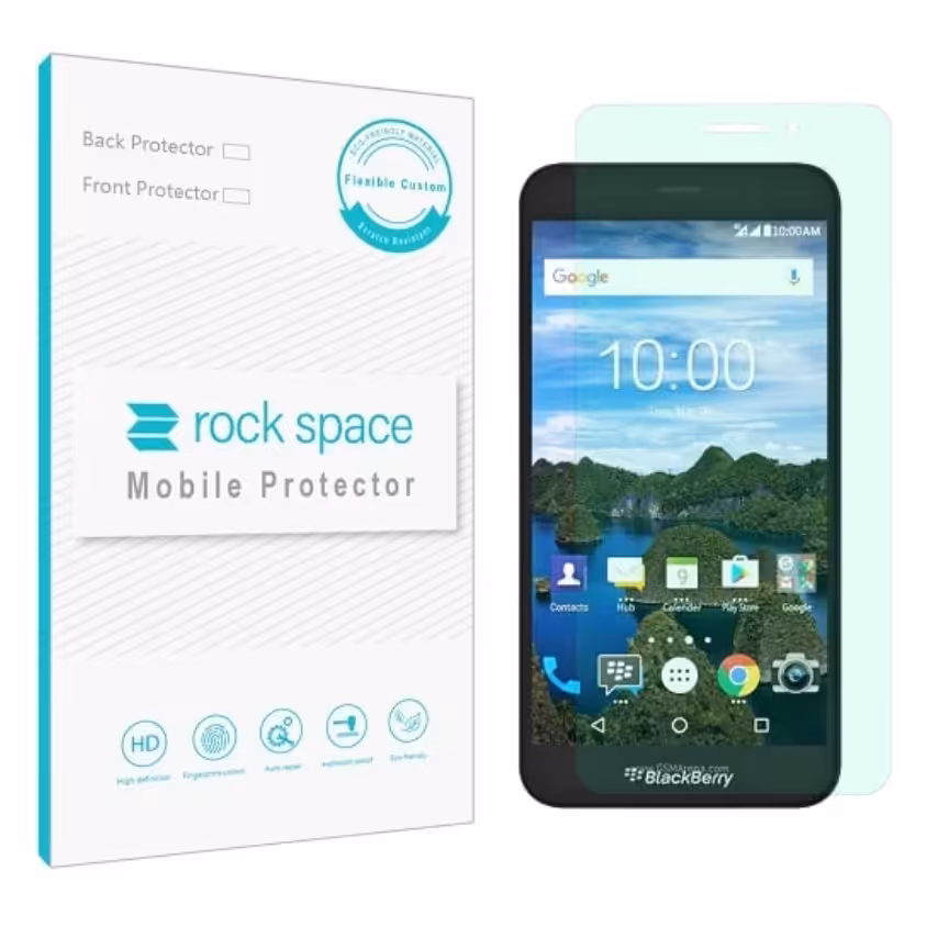 گلس بلک بری Aurora مدل نانو هیدروژل گرین لایت برند راک اسپیس