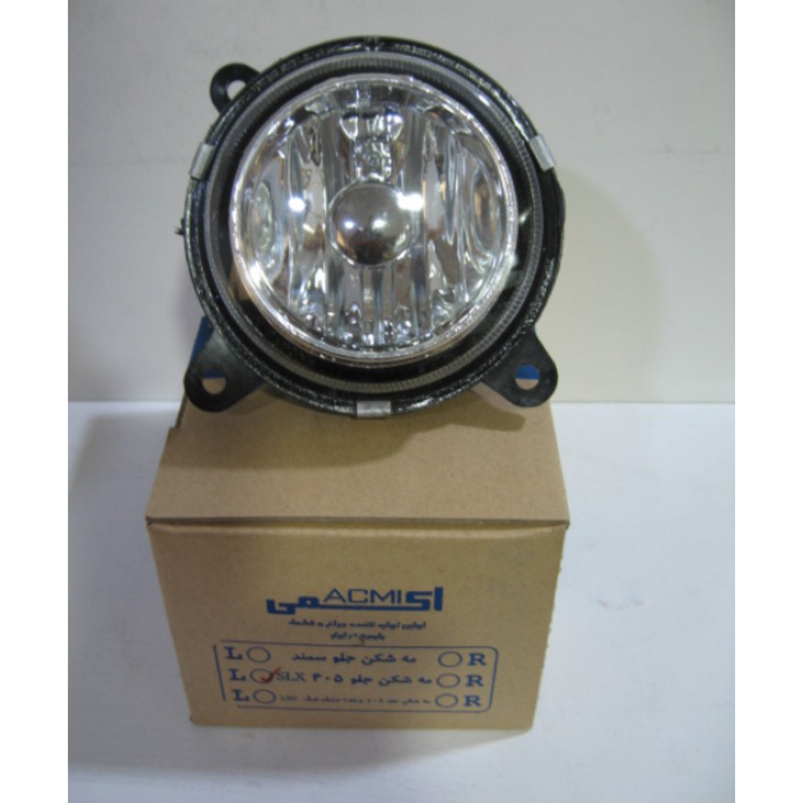پروژکتور پژو 405 SLX سمت چپ برند اکمی