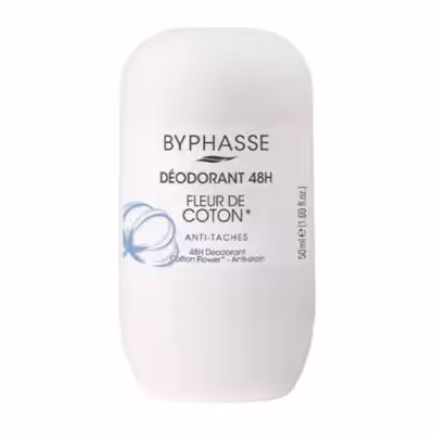 مام رول ضد تعریق بایفس مدل گل پنبه حجم 50 میلی لیتر