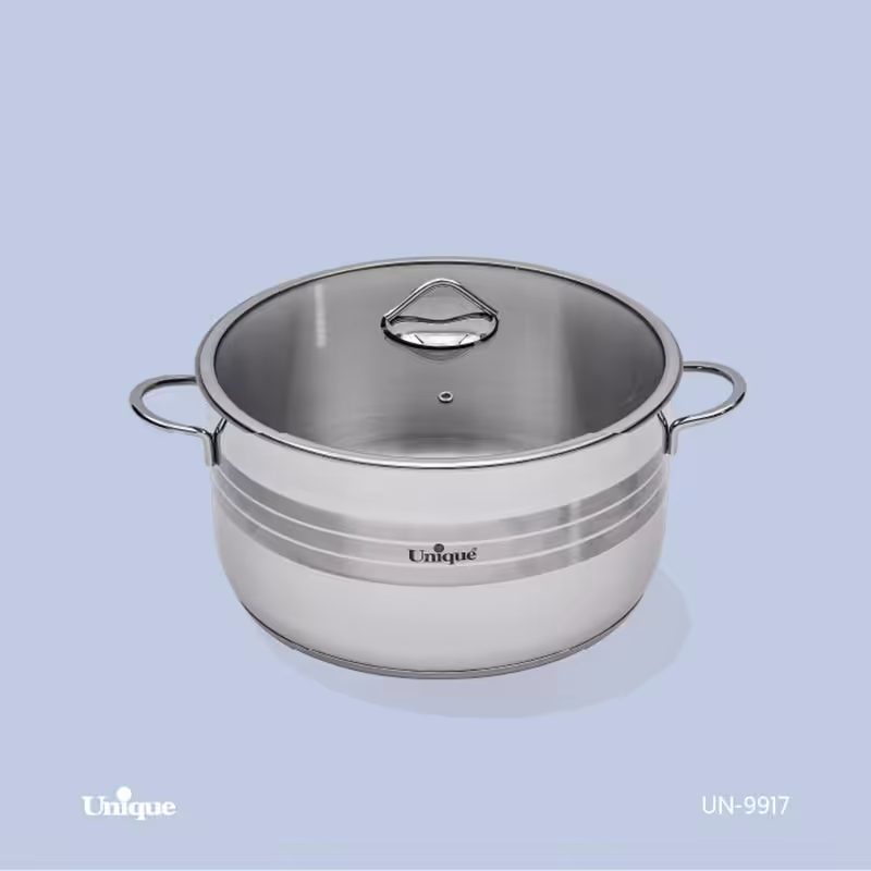 قابلمه استیل سایز 32  برند یونیک UN-9917