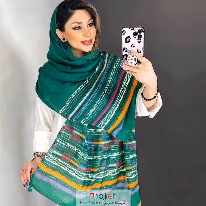 اطلاعات ، قیمت و خرید شال نخی بهاره کد D211