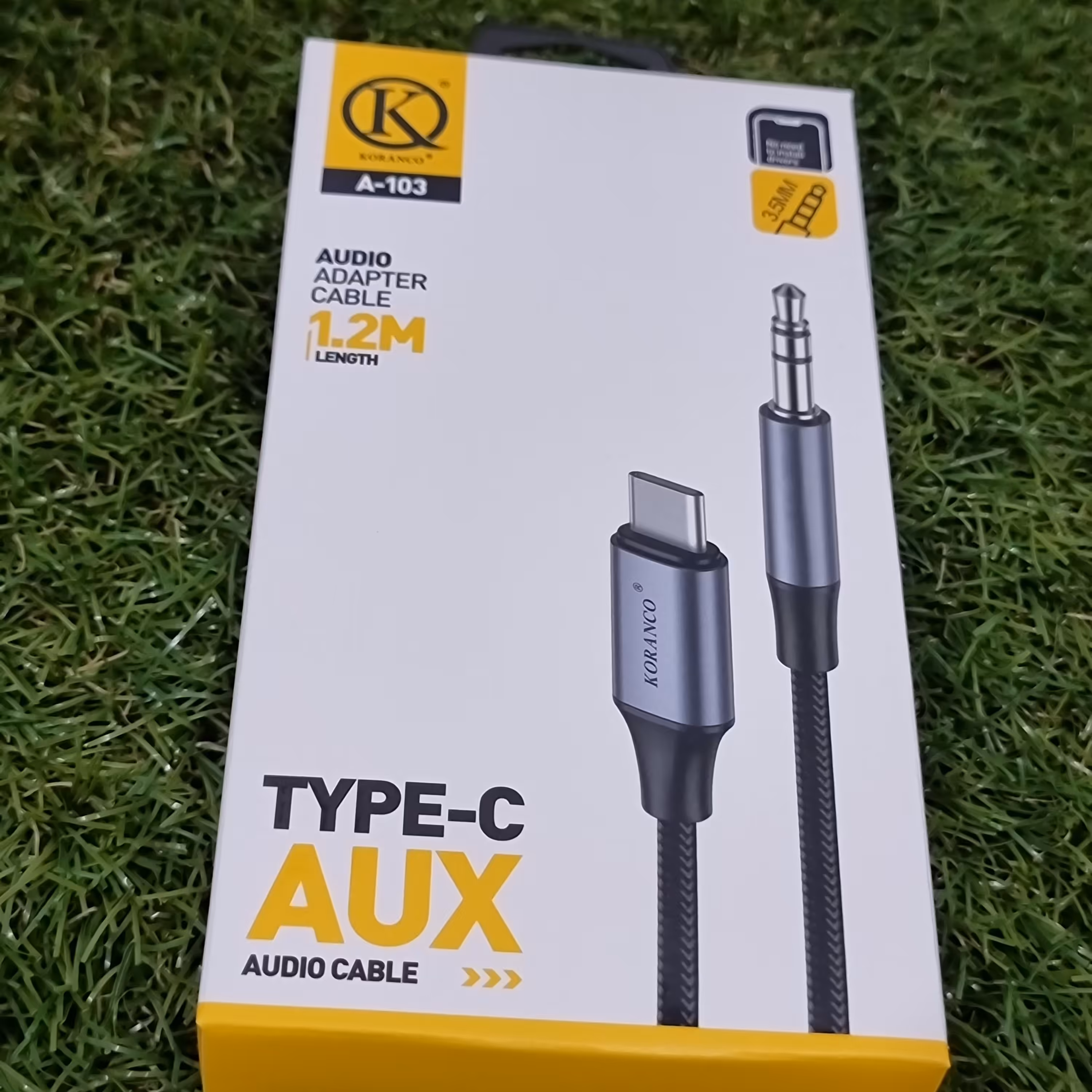 کابل تبدیل آیو ایکس aux به تایپ سی با گارانتی