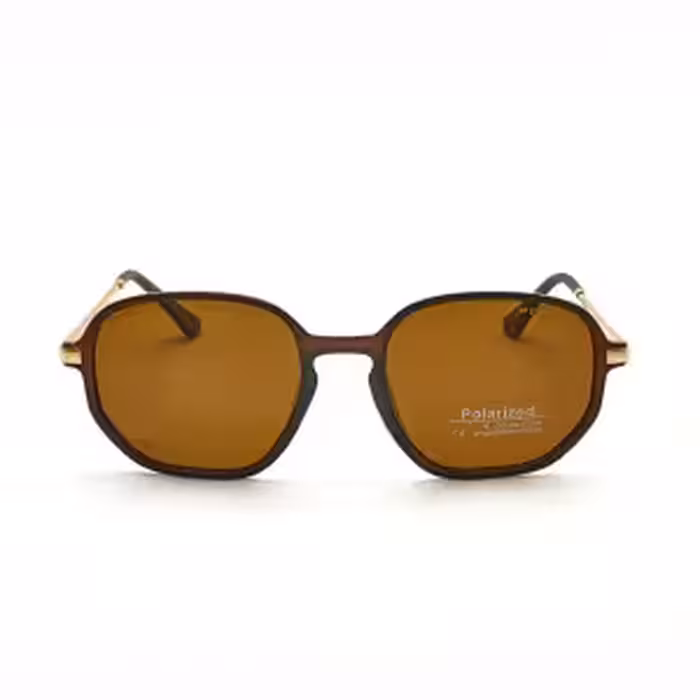 عینک آفتابی زنانه و مردانه پلیس POLICE مدل polarized p5048 رنگ قهوه ای