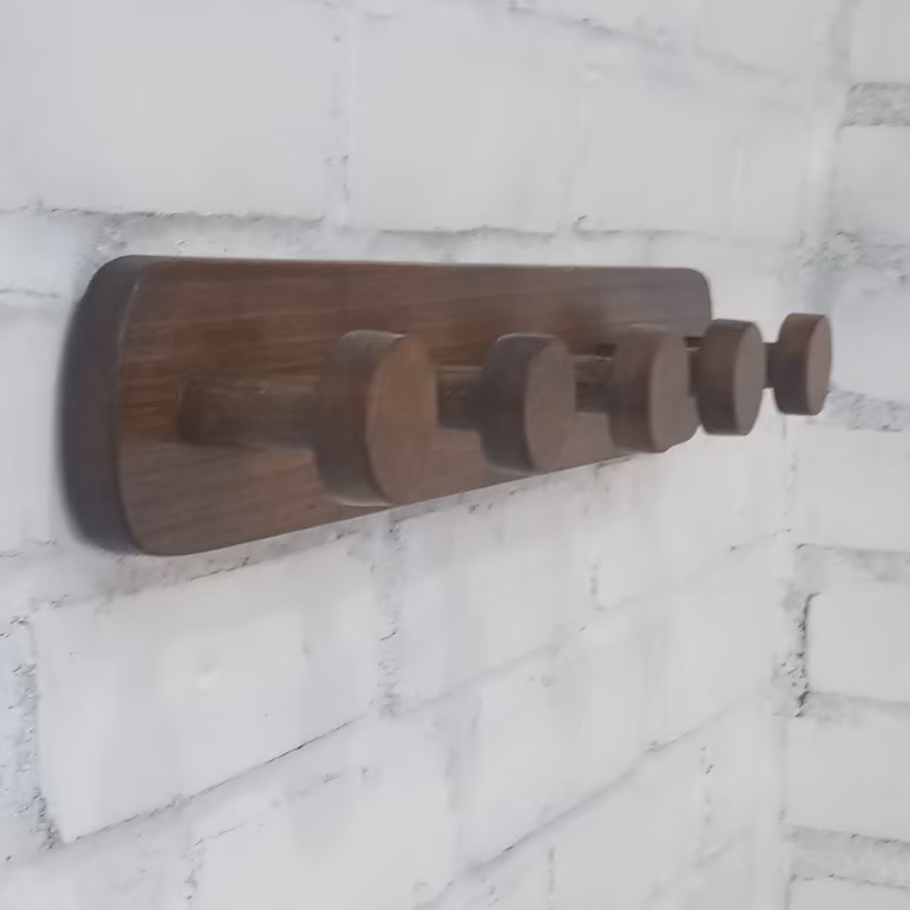 جالباسی دیواری چوبی کد 34