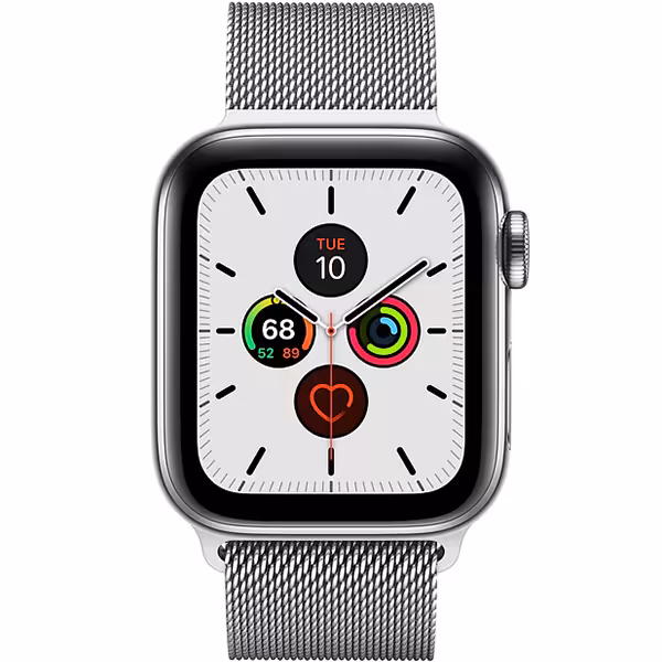سری 5 استیل سلولار زنانه Stainless Steel Case with Silver Milanese Loop - Hiapple.ir