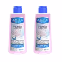 آب پاک کننده آرایش صورت کامان مدل COMBINATION حجم 400 میلی لیتر مجموعه 2 عددی