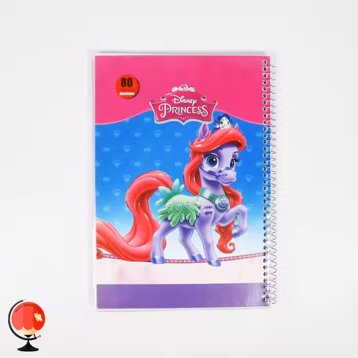 دفتر مشق 80 برگ سیمی مجلد طرح پونی آپادانا