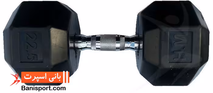 دمبل 8 ضلعی پیشگام 22 و نیم کیلوگرم