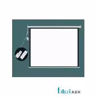 پرده نمایش برقی اسکوپ سایز 200*200