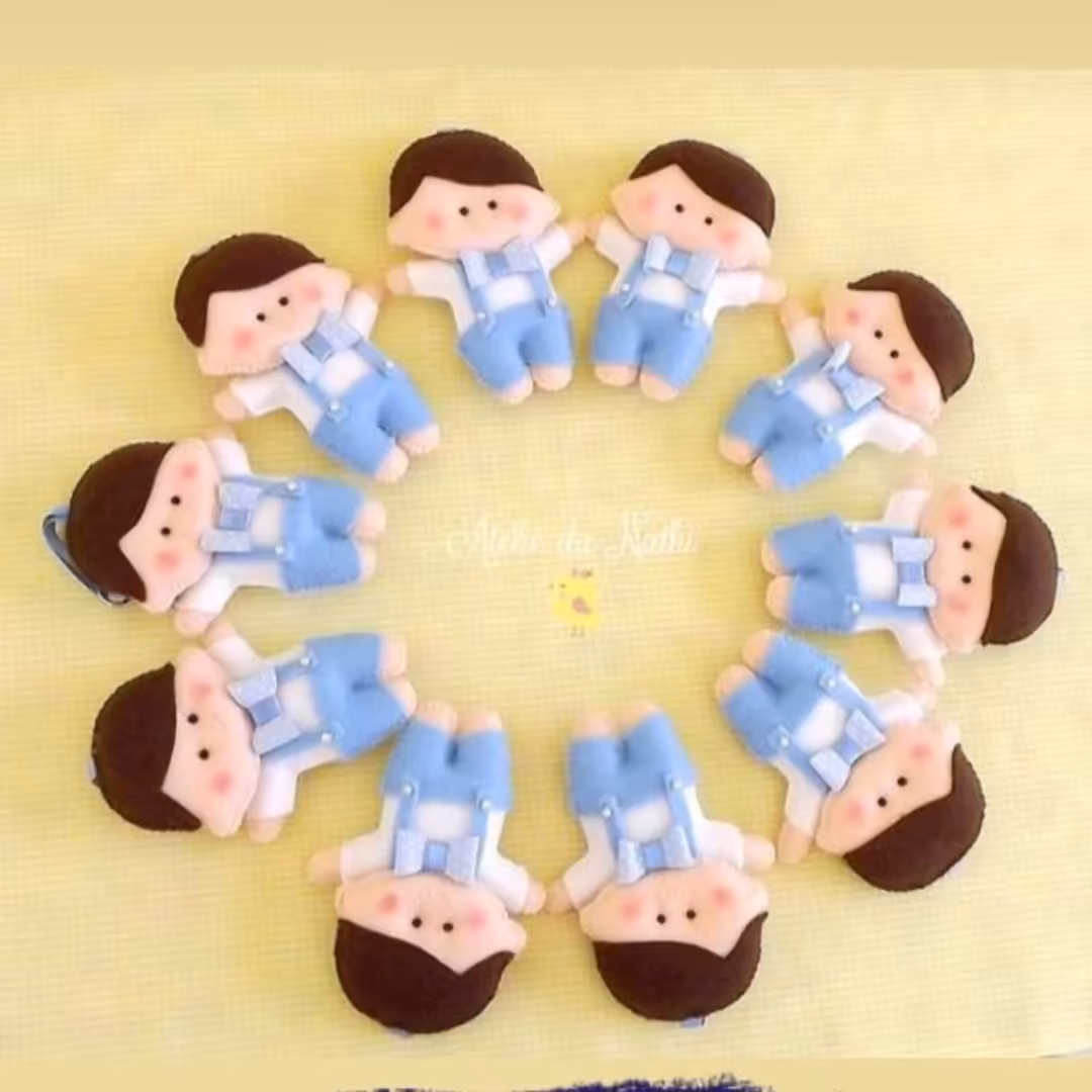 عروسک نمدی پسر بچه 