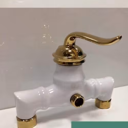 شیر توالت مدل هلن رنگ سفید طلا ارسال به سراسر  ایران