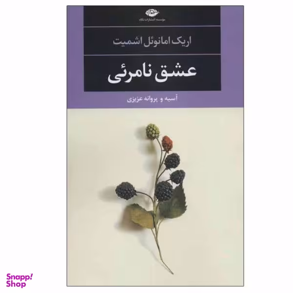 کتاب عشق نامریی اثر اریک امانویل اشمیت نشر نگاه