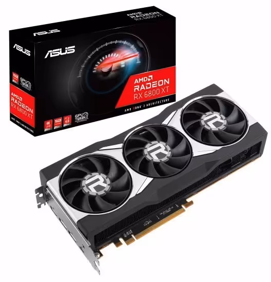 کارت گرافیک  ایسوس مدل RX6800XT-16G حافظه 16 گیگابایت