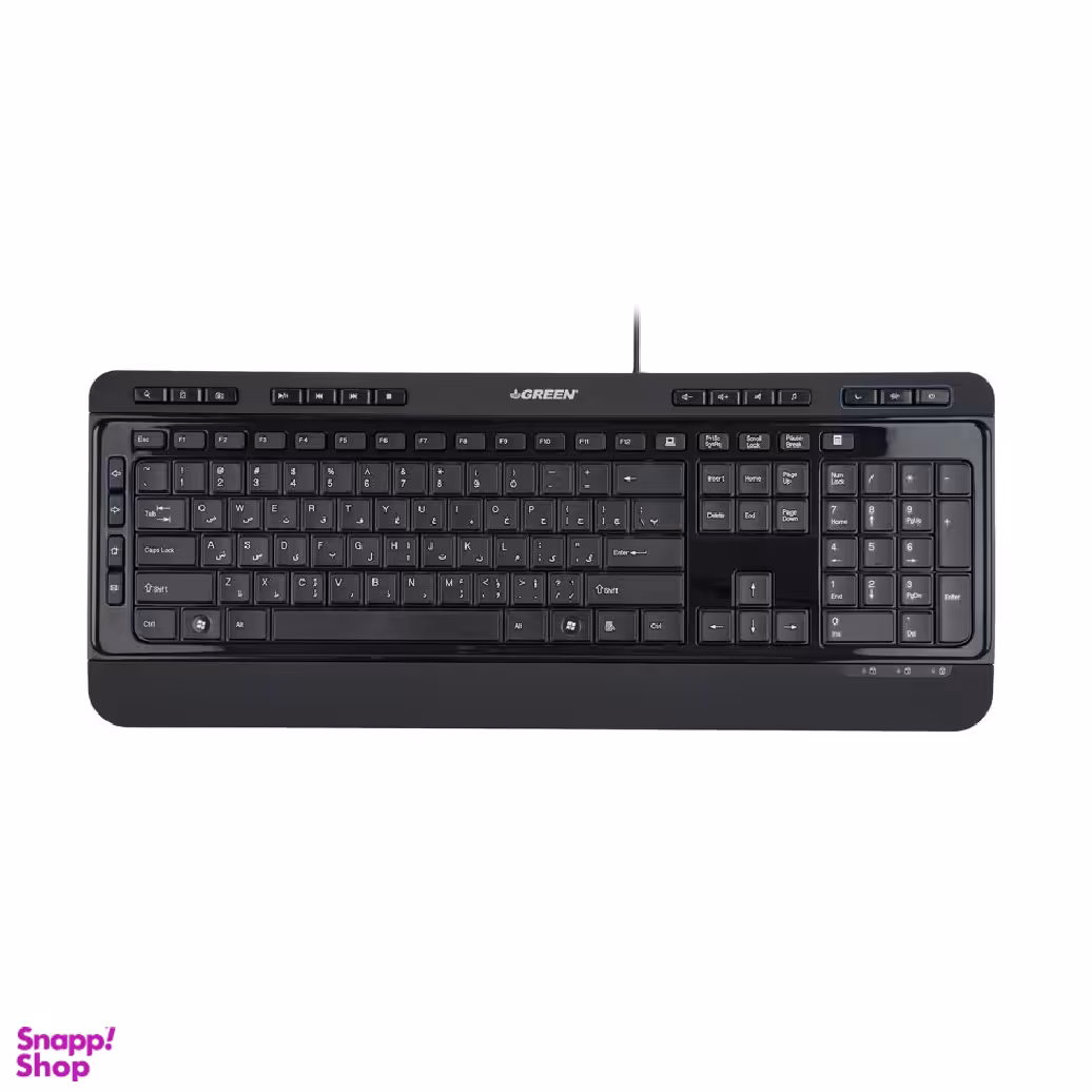 کیبورد سیمی گرین (Green) مدل GK502