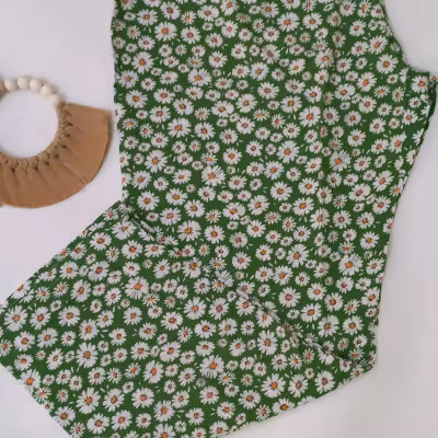 شلوار زنانه نخی خارجی سایز بزرگ