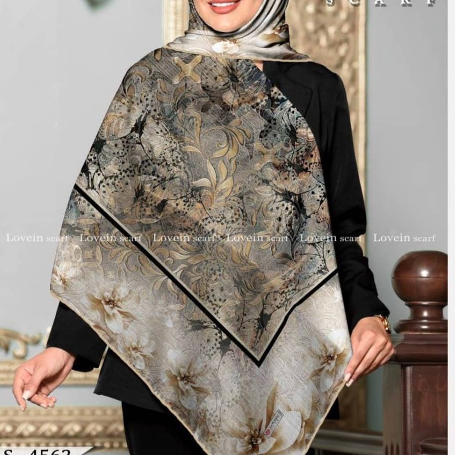 روسری نخی قواره 100 کد 235