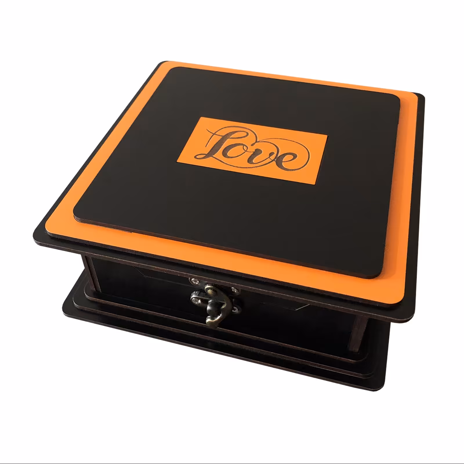 جعبه هدیه چوبی مدل R218